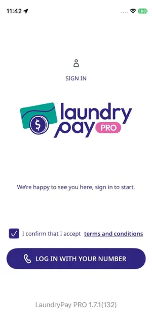 LaundryPay PRO screenshot 1