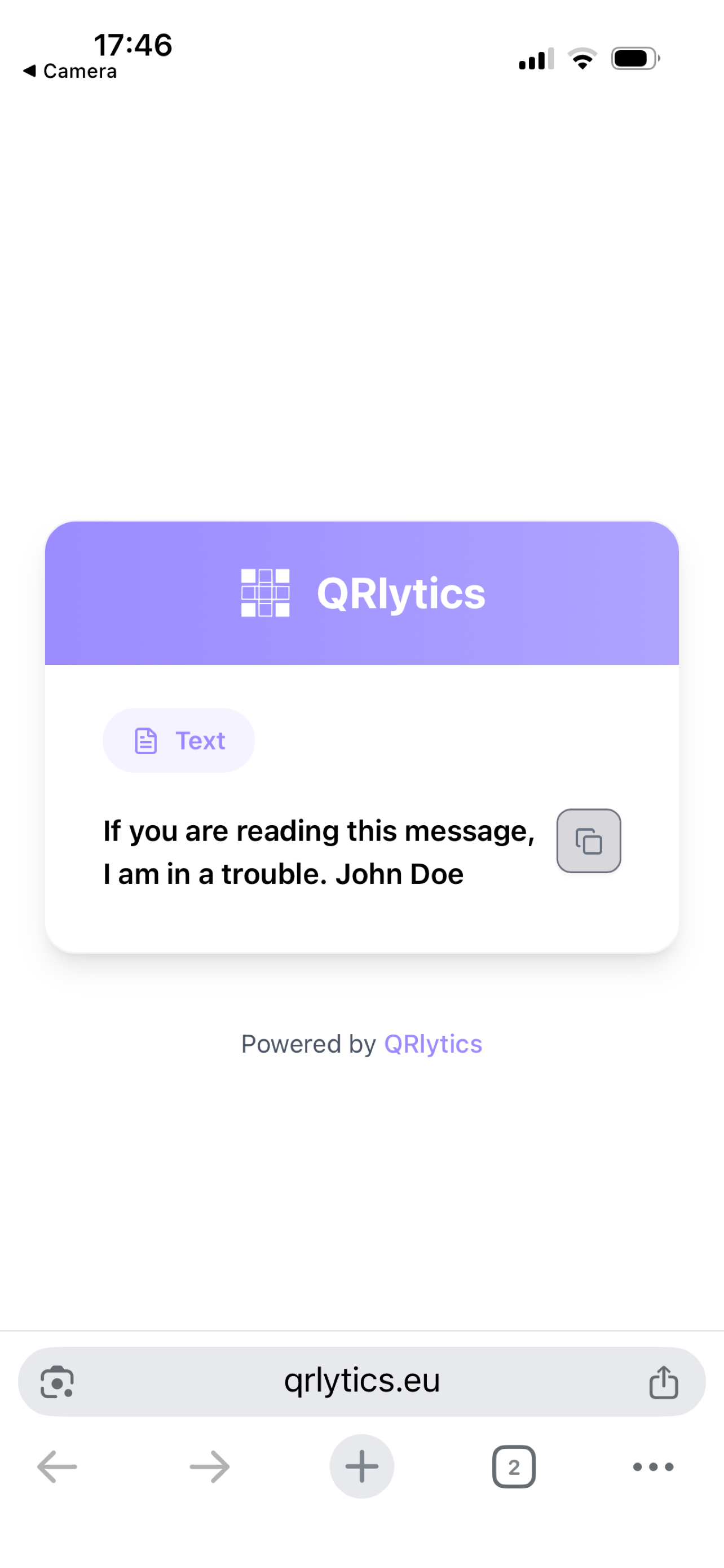 QRlytics screenshot 7
