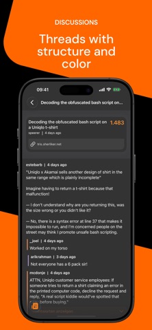 HNewsflash screenshot
