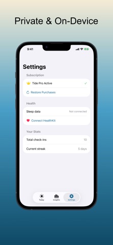 Tide: Energy Tracker Screenshot 4 of 4