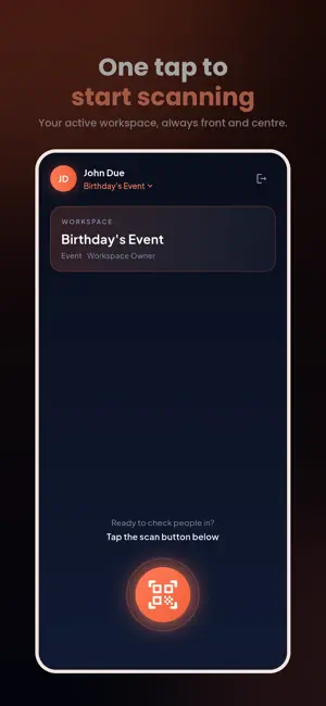 Wecheckin App screenshot 1