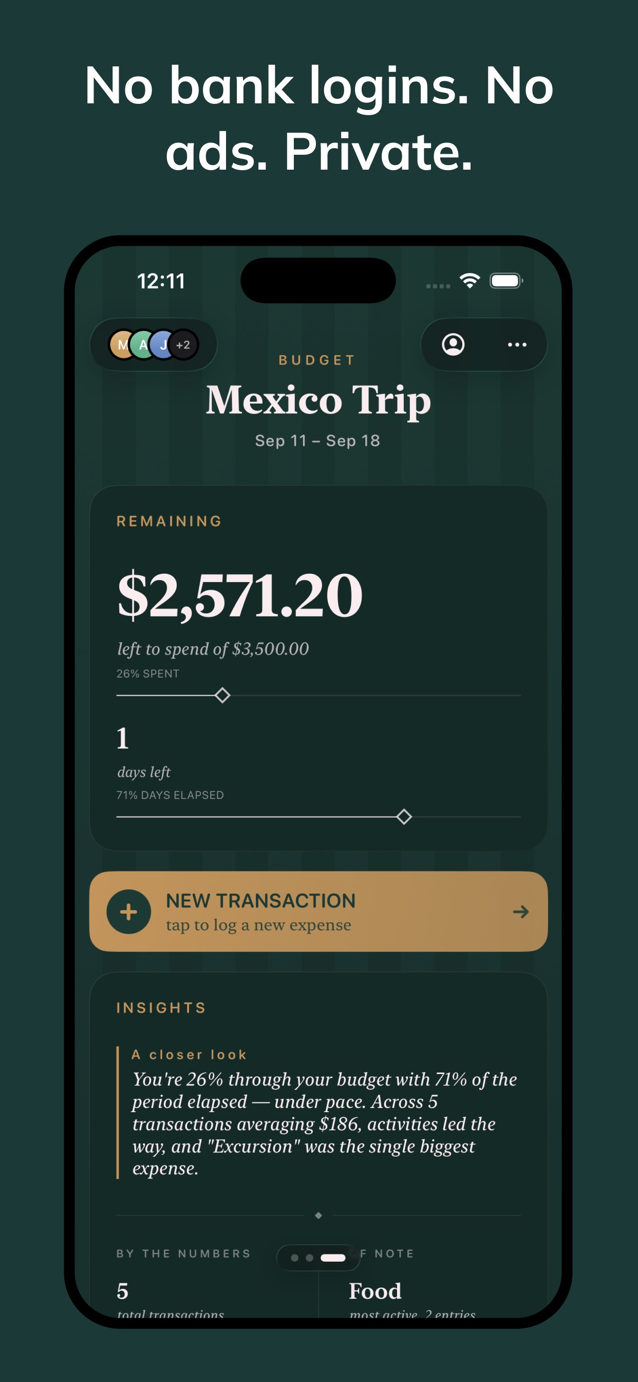 Screenshot 5 of Ours: Shared Budget