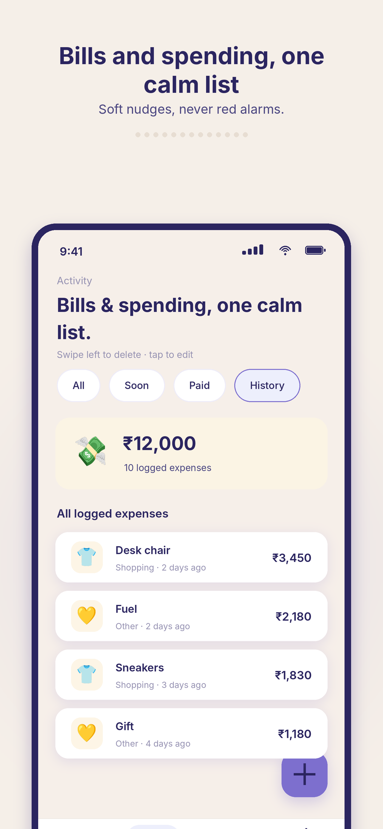 Byllo - Safe Spend Planner screenshot 3