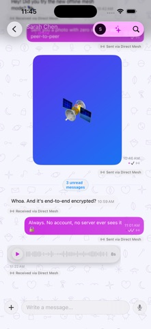 Raven Messenger screenshot