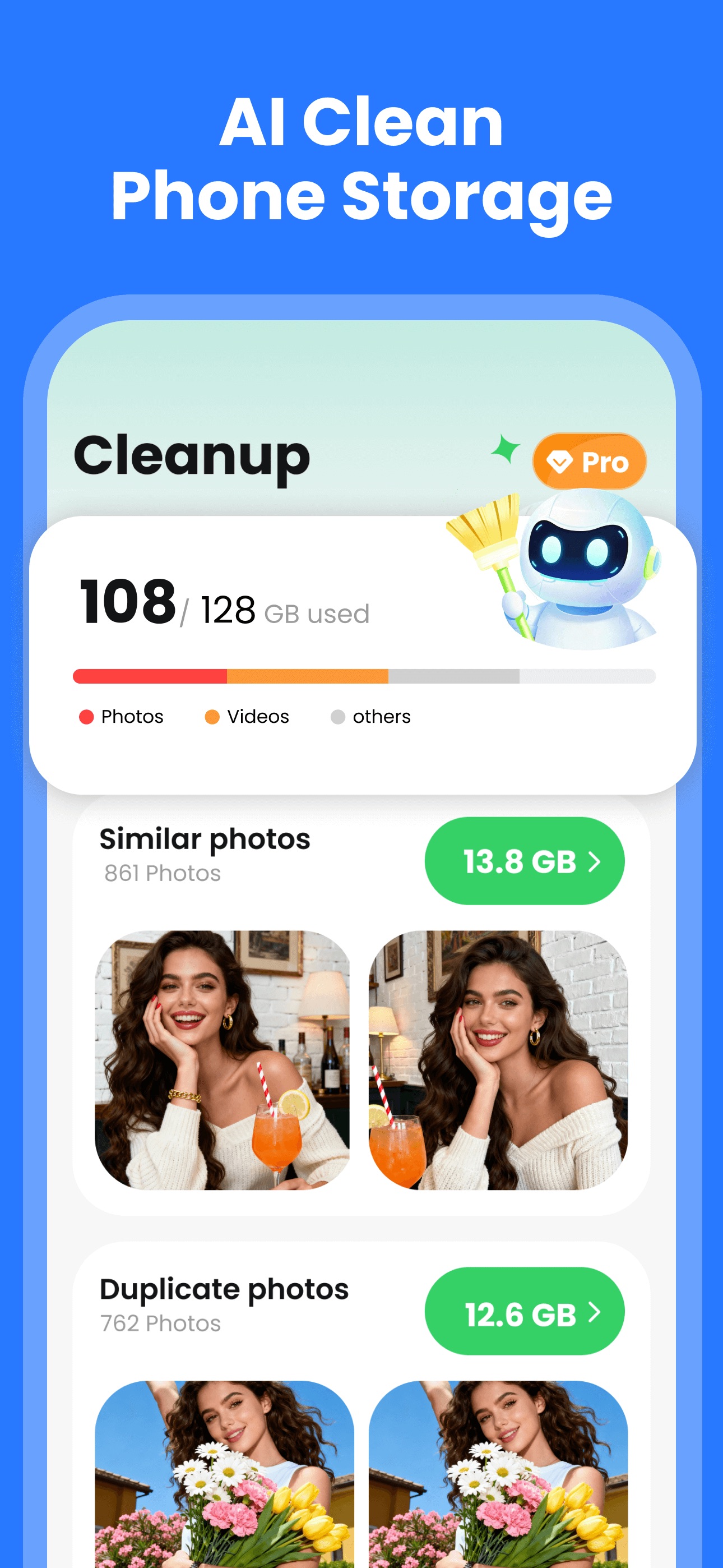 Screenshot 2 of AiCleaner: Phone Storage Clean