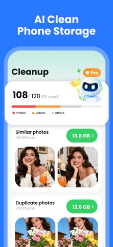 AiCleaner: Phone Storage Clean iPhone screenshot