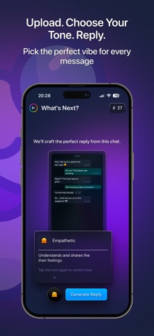 Wingzy iPhone screenshot