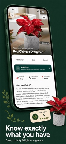 Arbori – Plant identifier iPhone screenshot