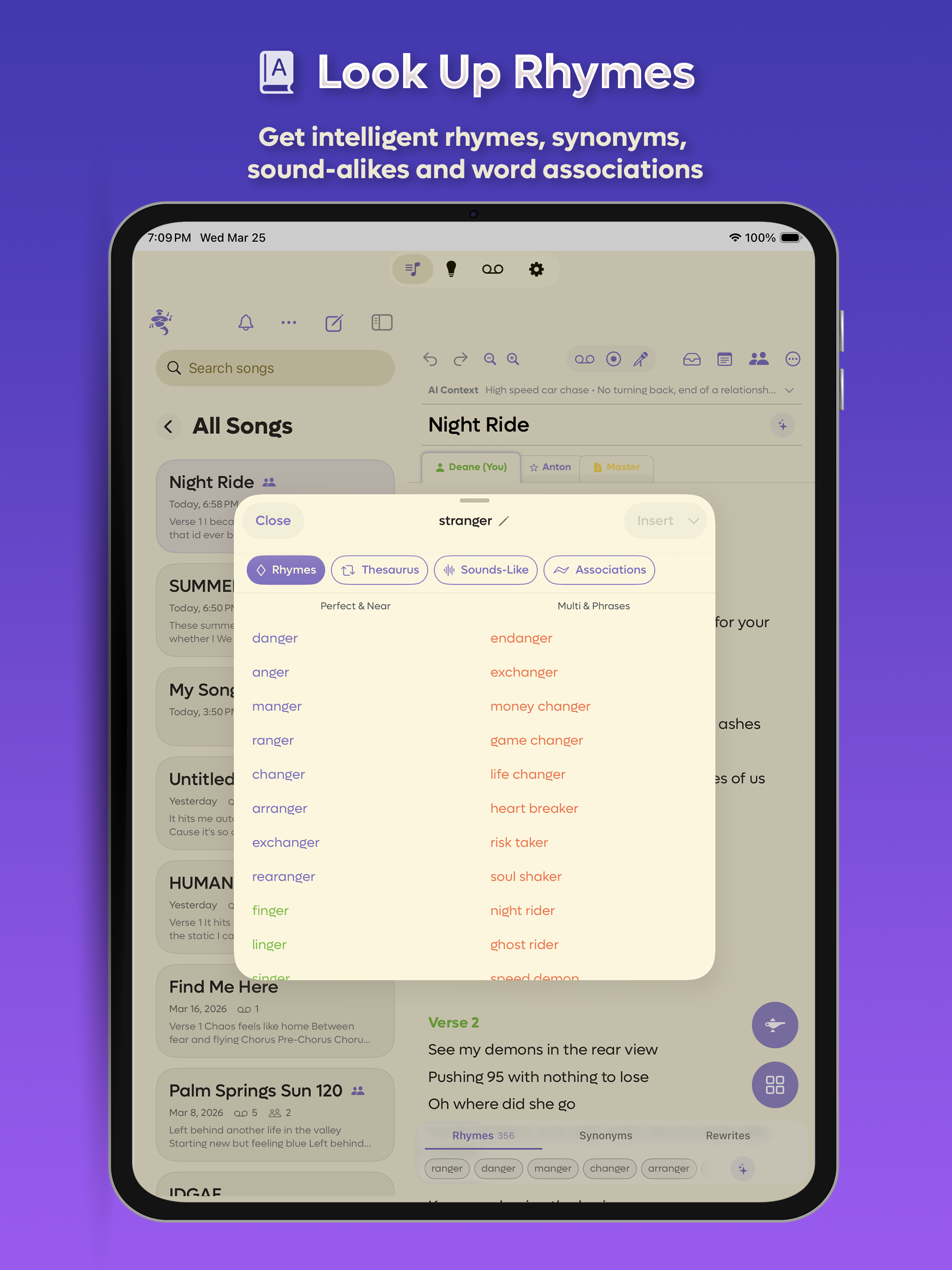 Lyric Genie: Songwriting App screenshot 13