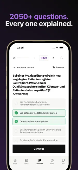 TFA Abschlussprüfung 2027 screenshot 4