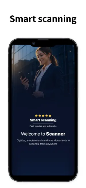 Scanner PDF : Convert and sign iPhone screenshot 1