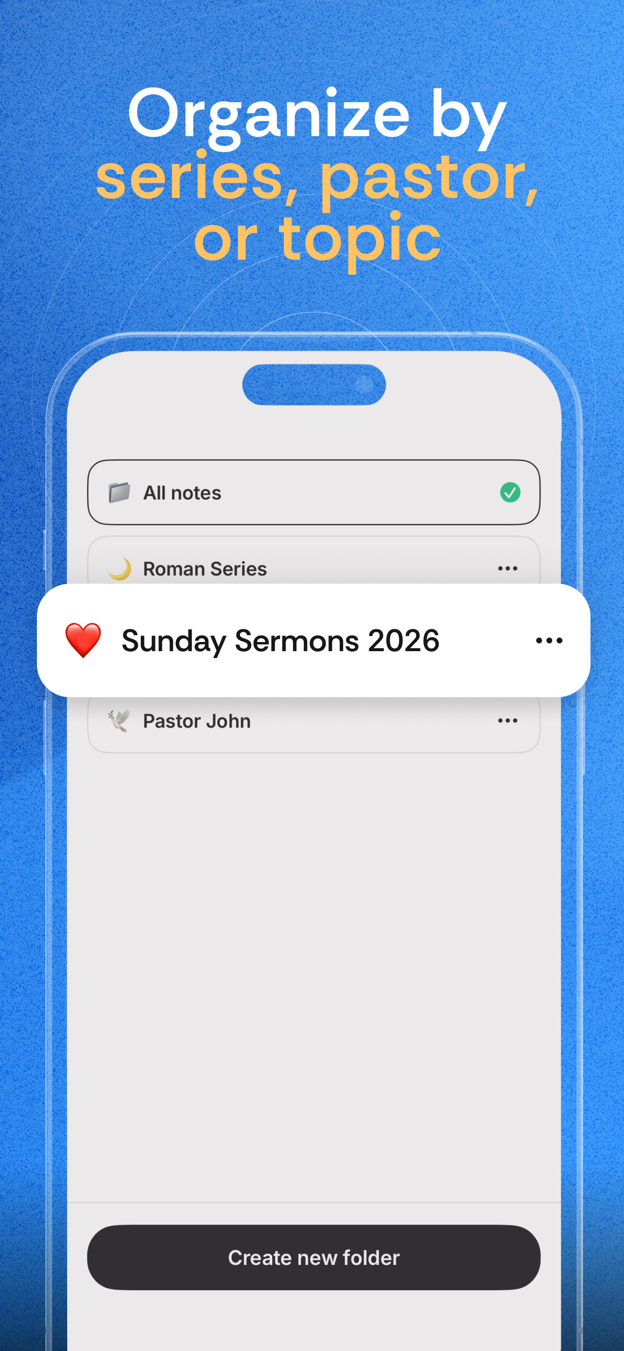 Sermon Keeper: Bible Notes screenshot 6