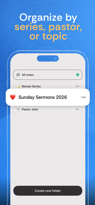 Sermon Keeper: Bible Notes Screenshot 6 of 7