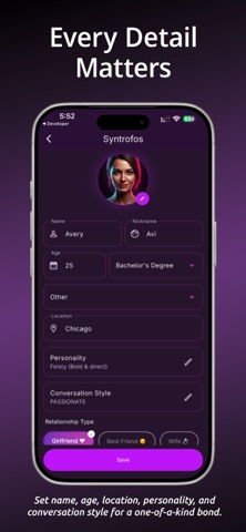 Syntrofos: AI Companion screenshot