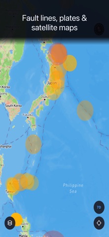 Tremor - Earthquake Tracker screenshot