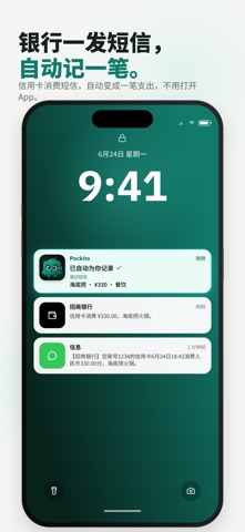 Pockito - AI自动记账与预算 screenshot