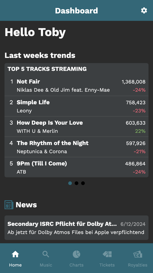 #2. DMB App (iOS) 게시자: Kontor New Media GmbH