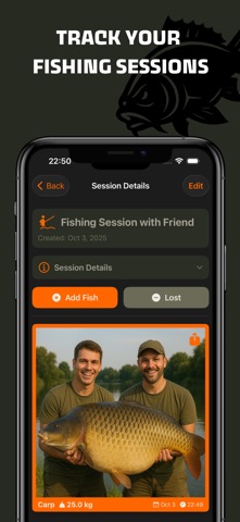 Carp Fishing! iPhone screenshot