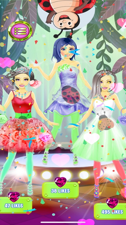 Ladybug Fashion Makeup Jewelry screenshot-7