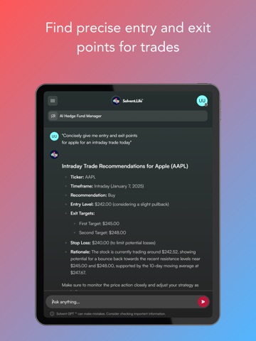 Solvent GPT iPad screenshot