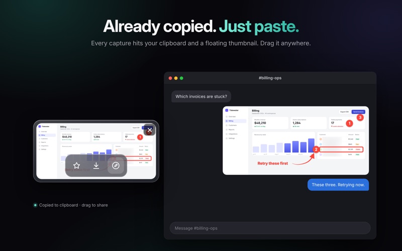 Click: Screenshot & Record screenshot 6