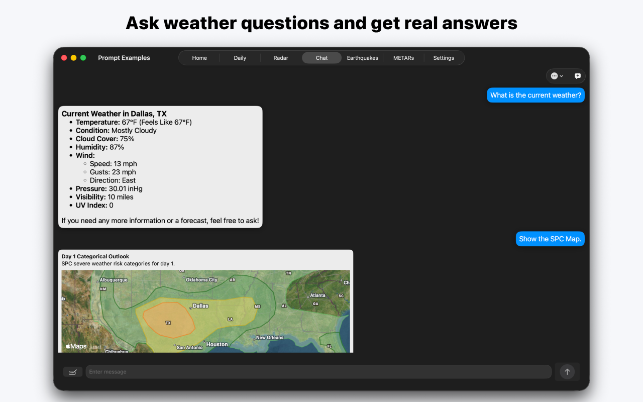 WeatherAI - Forecast & Radar
