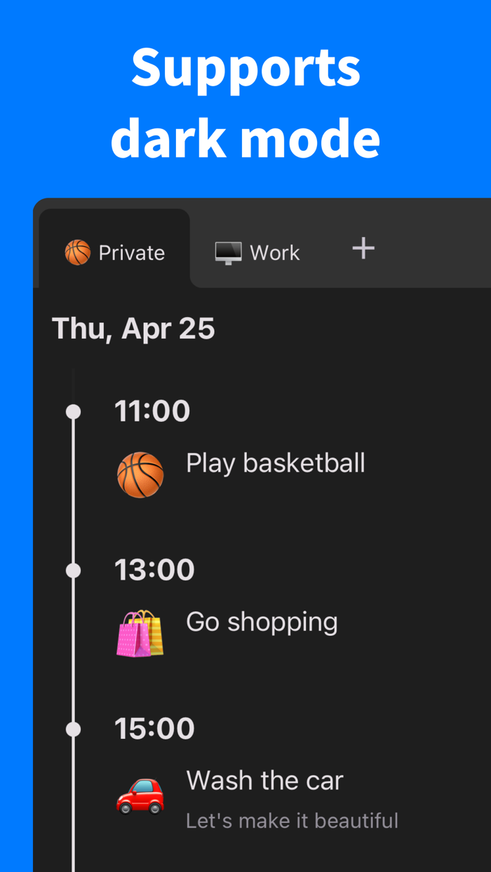 Timeline - Schedule by Hour