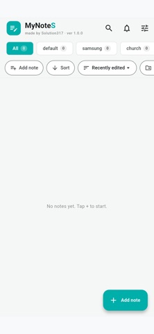 MyNoteS - 按分组、标题 screenshot