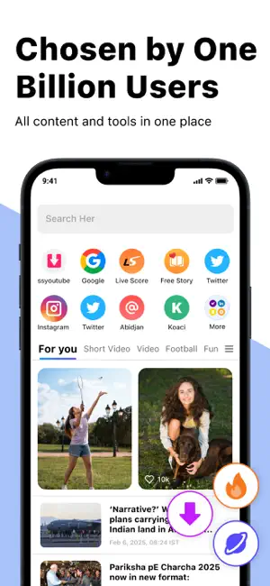 Phoenix - Fast & Safe Browser screenshot 1