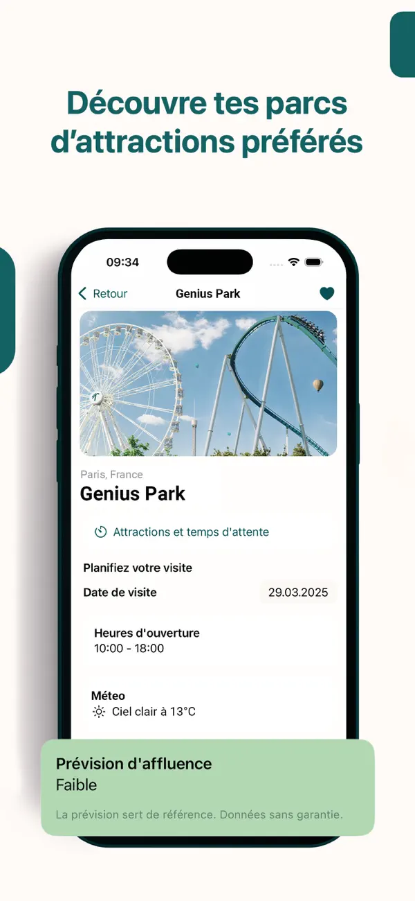 Screenshot #3 pour Themepark Genius