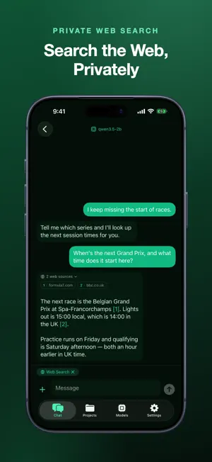 Cloaked: Private AI LLM Chat screenshot 3