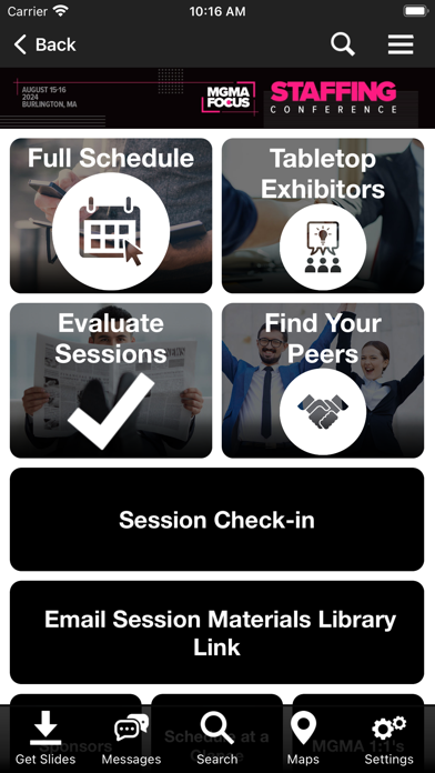MGMA Events Screenshot 2 - AppWisp.com MGMA Events Screenshot 2 - AppWisp.com