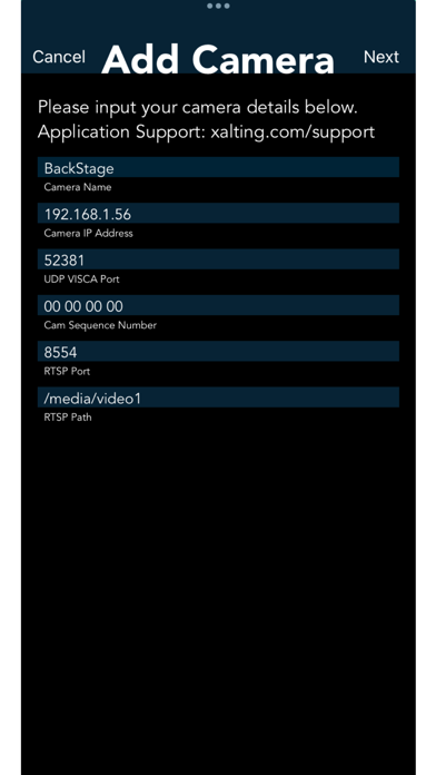 Screenshot #3 pour PTZ Camera Controller + Viewer