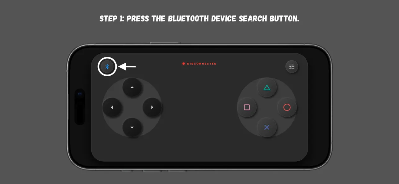 Screenshot #1 pour BLE Joystick