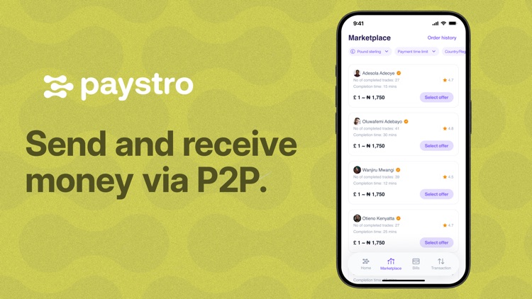 Paystro: Send money to Africa screenshot-7