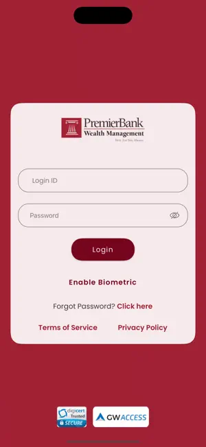 PremierBank Wealth Management screenshot 1