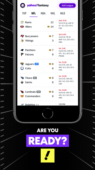 Yahoo Fantasy Sports: NBA, MLB screenshot 5