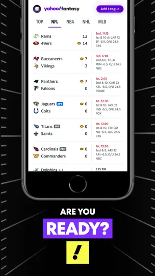 Скриншот Yahoo Fantasy Sports: NBA, MLB на iPhone 5