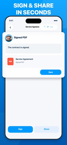 PDF Sign: Signature Maker iPhone screenshot
