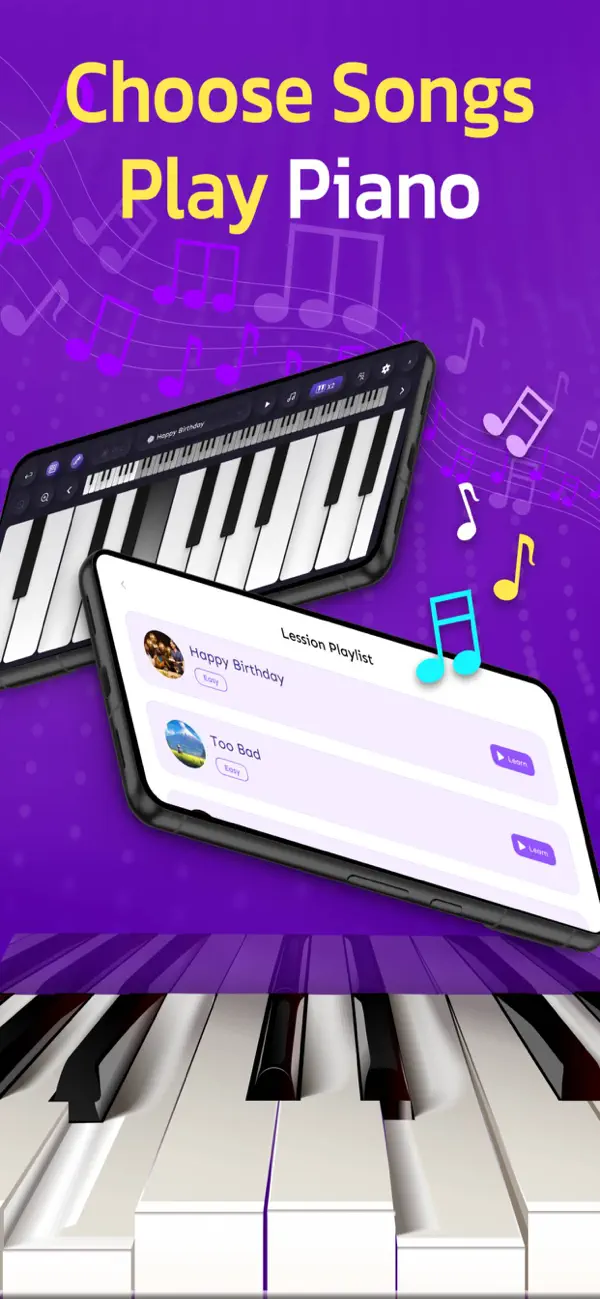 Screenshot #3 pour Smart Piano: Light & Piano