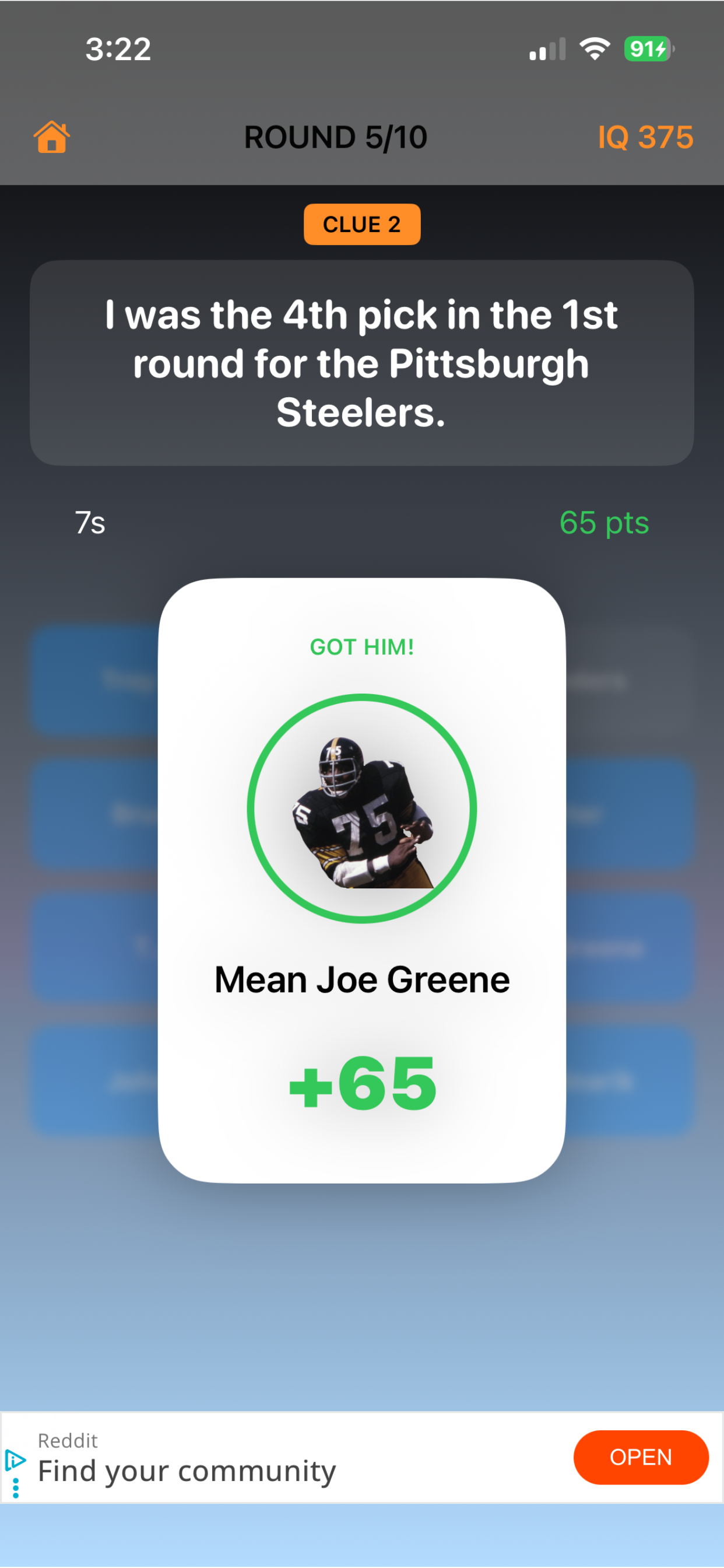 Football G.O.A.T. Trivia