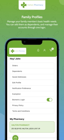 Halton Pharmacy iPhone screenshot 6