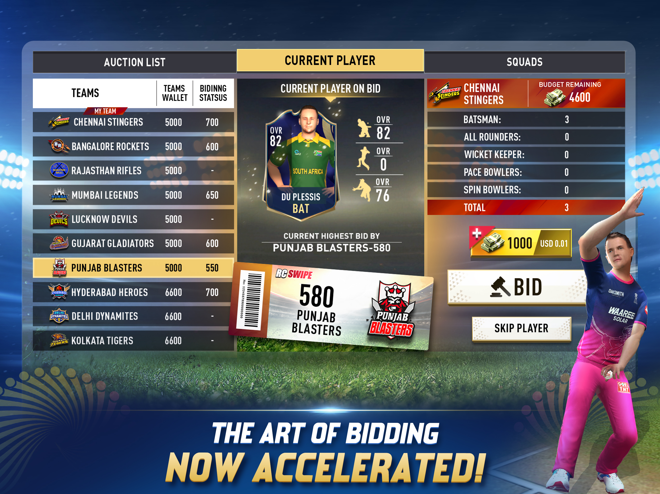 Real Cricket™ Swipe screenshot 13