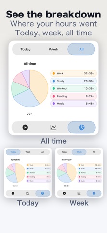 Jet Log: Beyond Pomodoro Timer Screenshot 4 of 7