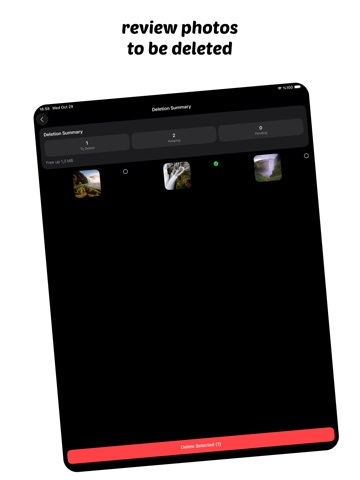 Swipy: Smart Gallery Cleaner iPad screenshot