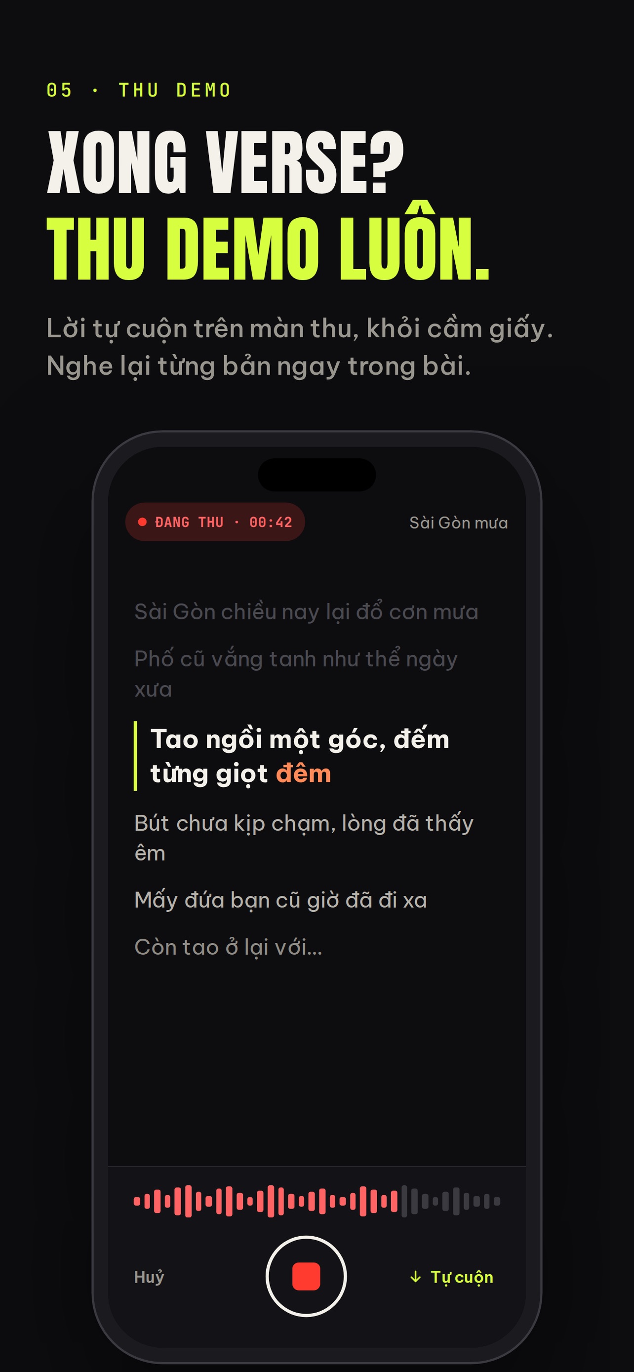 Screenshot 5 of Rapdi - Tìm vần viết rap