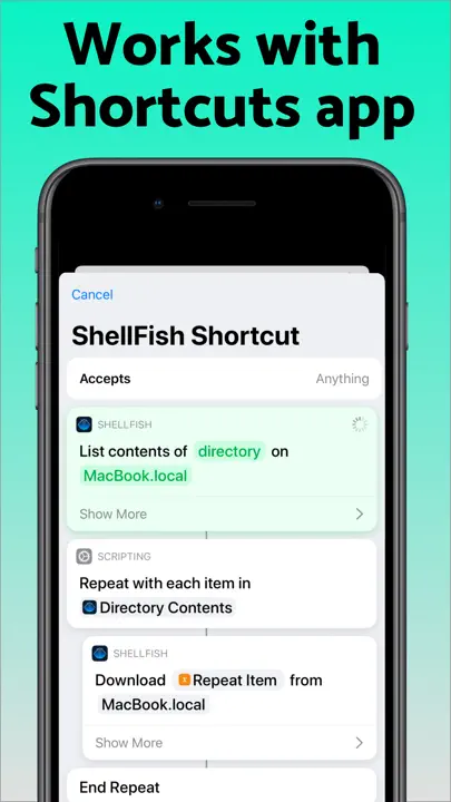 ShellFish For Business iPhone-skjermbilde 6