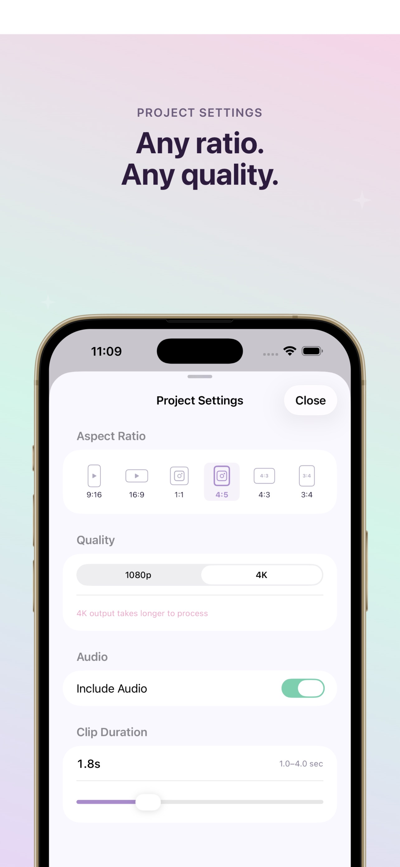 Glints - Short Video Maker screenshot 4
