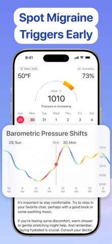 Migraine Tracker: Pressure Pal Screenshot 3 of 10