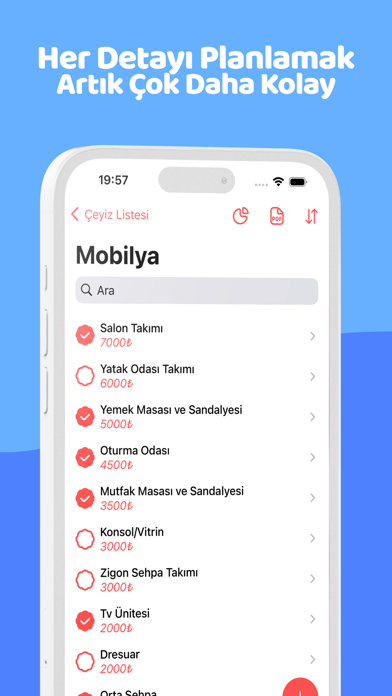 Screenshot #3 pour Düğün Listem+